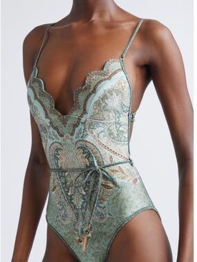 Zimmermann Wanderlust scalloped swimsuit 3